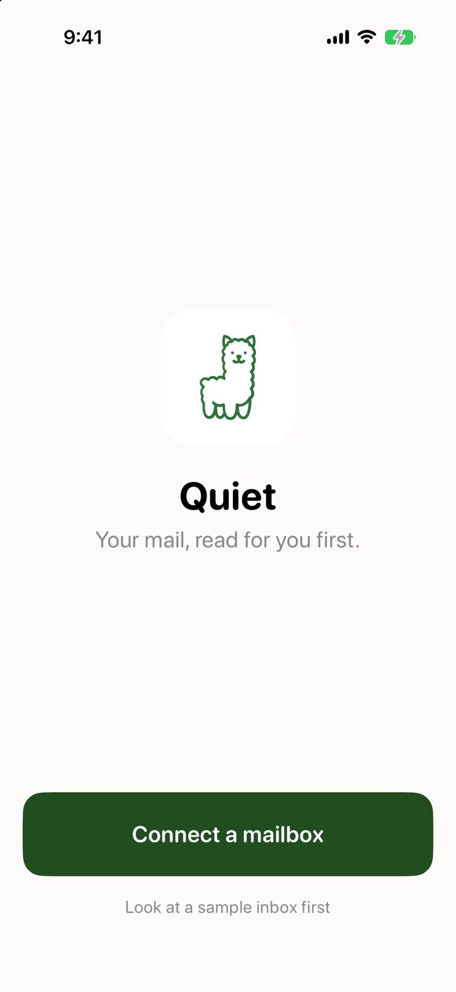 Quiet running on an iPhone